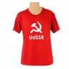 Tee-shirt CCCP  , couleur rouge