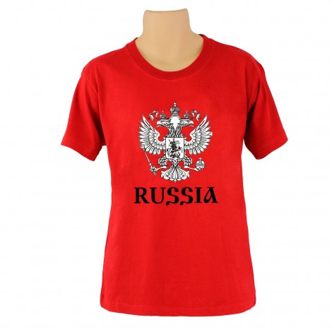Tee-shirt Russie  , couleur bleu