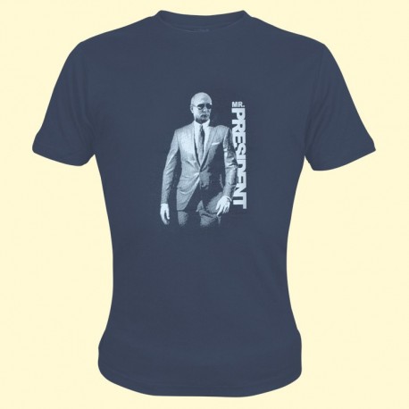 Tee-shirt Poutine - "Mr. President"/Футболка "Путин", темно-серая, 100%-хлопок
