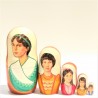 Sainte Famille Romanov, 7 pièces, hauteur 22 cm/Царская семья Sainte Famille Romanov, 7 pièces, hauteur 22 cm/Царская семья