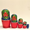 Matriochka 5 pièces, hauteur 15-18 cm Matriochka 5 pièces, hauteur 15-18 cm