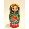 Matriochka 5 pièces, hauteur 15-18 cm Matriochka 5 pièces, hauteur 15-18 cm