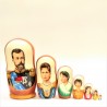 Sainte Famille Romanov, 7 pièces, hauteur 22 cm/Царская семья Sainte Famille Romanov, 7 pièces, hauteur 22 cm/Царская семья