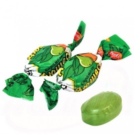 Caramels au goût de poire, 100gr