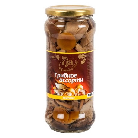 L'assortiment de champignons, 530 gr