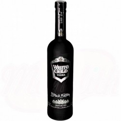Vodka "White Gold Black edition" 40% vol, 0.5L /Водка "Белое золото" лимит