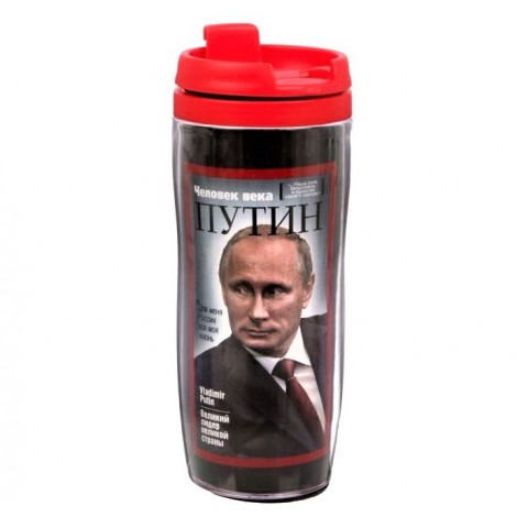 Термостакан "Путин Обложка", 350 мл Термостакан "Путин Обложка", 350 мл