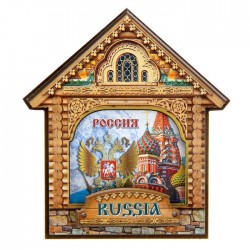 Magnet "La Russie" 7х7 cm