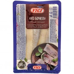 Filets de hareng salé, 200 gr