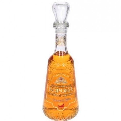 Vodka - La couronne russe  - Poivre et miel, 0.5L