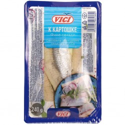 Filets de hareng salé. 240...