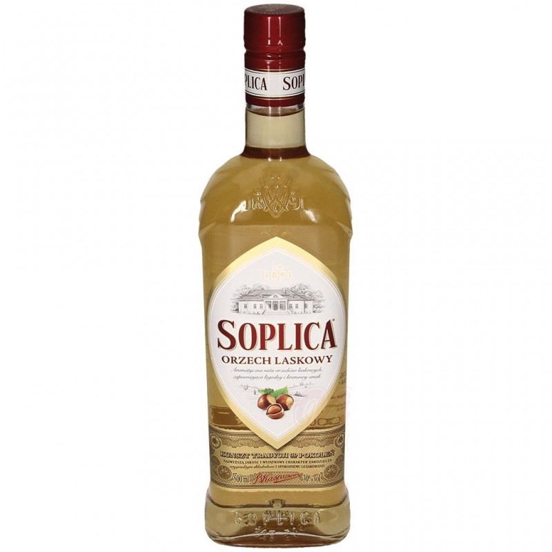 Vodka polonaise Soplica Orzech Laskowy à la noisette - Alc. 30