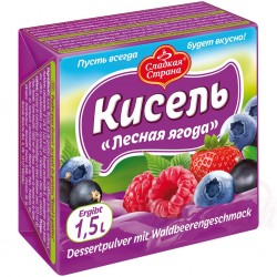 Kissel aux fruits des bois,...