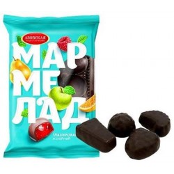Pâtes de fruits enrobées de...